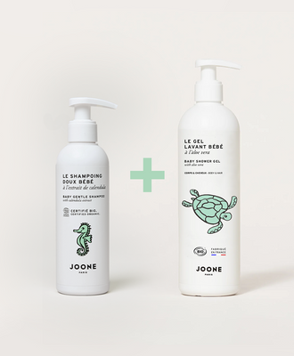 Gel lavant + shampoing soin